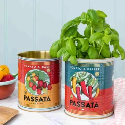Online Set of 2 Tomato Passata Utensil Jars Tableware Brands