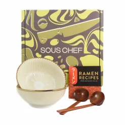 Online Shiroi Sen Ramen Bowl Set Japanese Ingredients|Crockery & Dinnerware