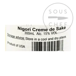 Best Shochikubai Nigori Creme de Sake, 15%, 300ml Ingredients Brands|Japanese Ingredients