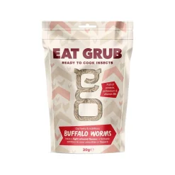 Discount Short Dated Edible Buffalo Worms, 20g Ingredients Brands|Made In The Uk