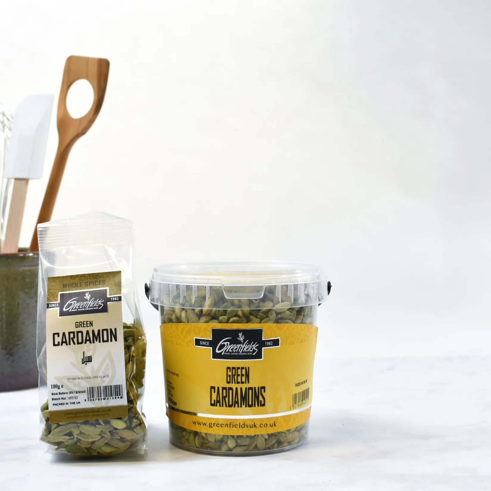 Outlet Short Dated Green Cardamon, 50g Ingredients Brands|Middle Eastern Ingredients