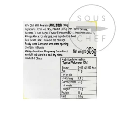 Outlet Short Dated Crispy Chilli with Peanuts, 308g Ingredients Brands|Chinese Ingredients