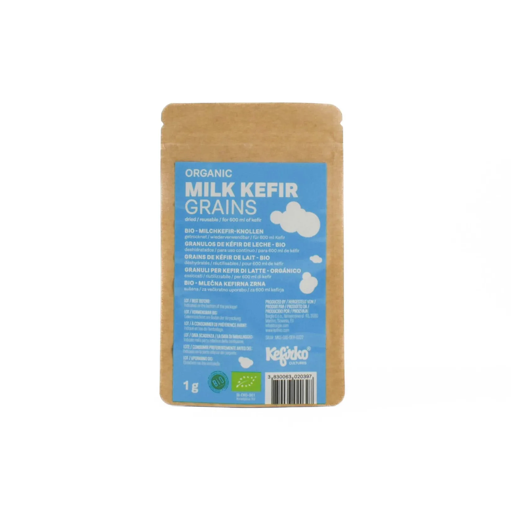 Clearance Short Dated Milk Kefir Grains, 2g Pickling, Preserving & Fermenting Jars