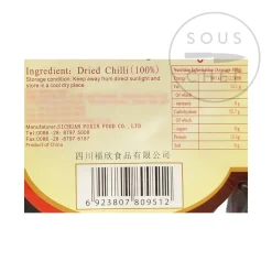 Sale Sichuan Facing Heaven Chillies, 200g Chinese Ingredients|Herbs & Spices