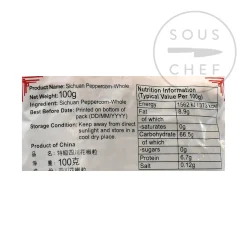 Hot Sichuan Pepper, 100g Chinese Ingredients|Herbs & Spices