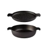 Clearance Cast Iron Combo Dutch Oven with Frying Pan Lid, 27cm Pots & Pans