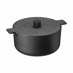 Discount Noir Cast Iron Dutch Oven, 5 Litre Pots & Pans
