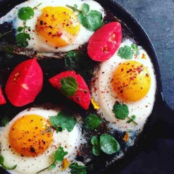 New Traditional Cast Iron Pancake Pan, 23cm Pots & Pans