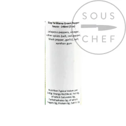 Outlet Green Pepper Sauce, 148ml (5 oz) Ingredients Brands|American Ingredients