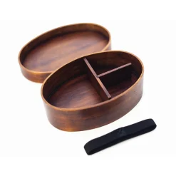 Small Wooden Bento Box, 480ml Picnicware|Japanese Tableware