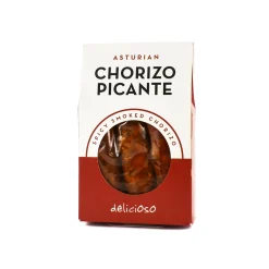 Best Smoked Asturian Cooking Chorizo Picante, 250g Spanish Ingredients|Charcuterie