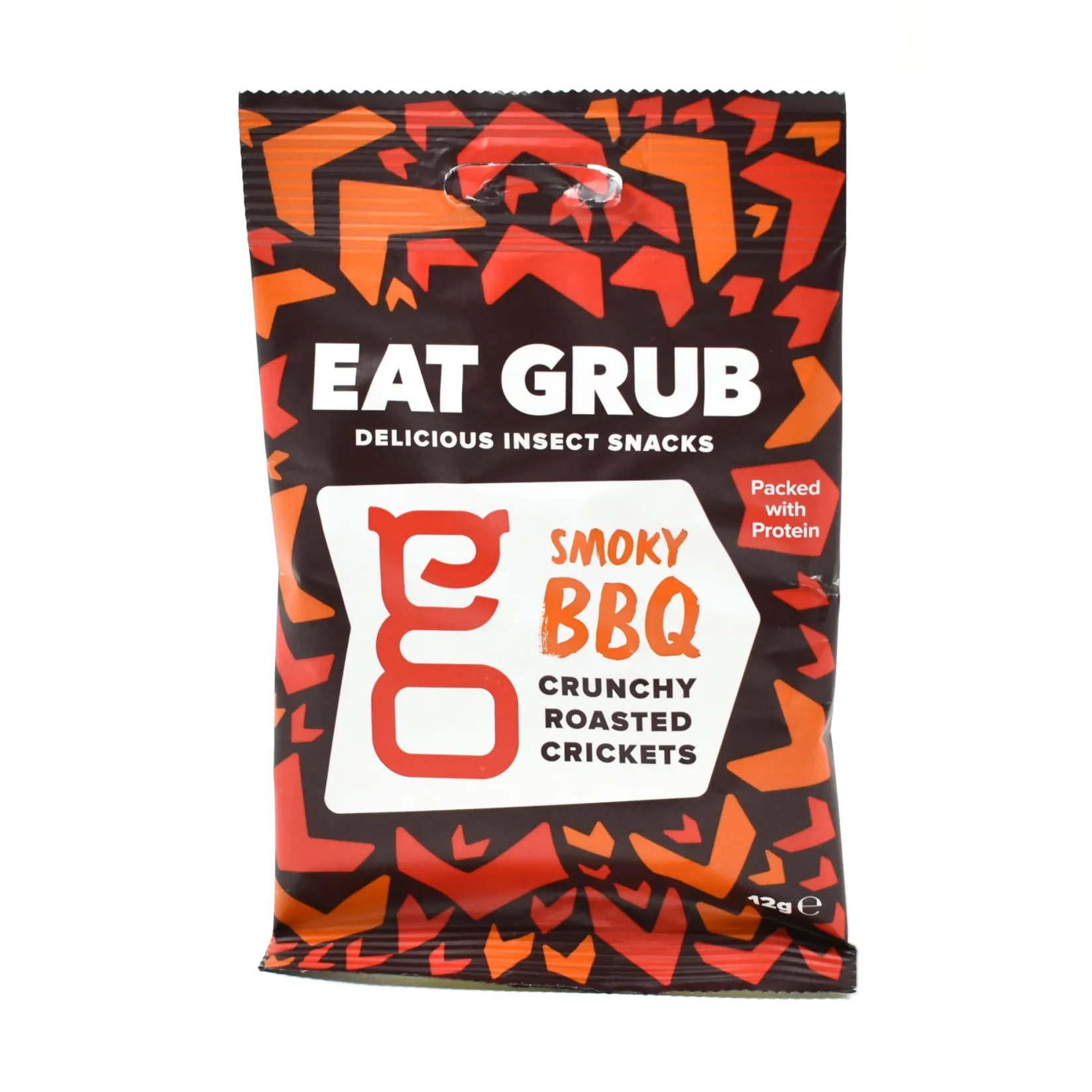 Online Smoky BBQ Crunchy Roasted Crickets, 12g Ingredients Brands|Made In The Uk