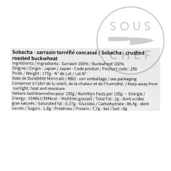 Sale Sobacha - Crushed Roasted Buckwheat Seeds, 170g Ingredients Brands|Japanese Ingredients