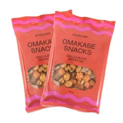 Discount Omakase Snacks - Black Pepper & Chilli, 150g Snacks|Ingredients Brands