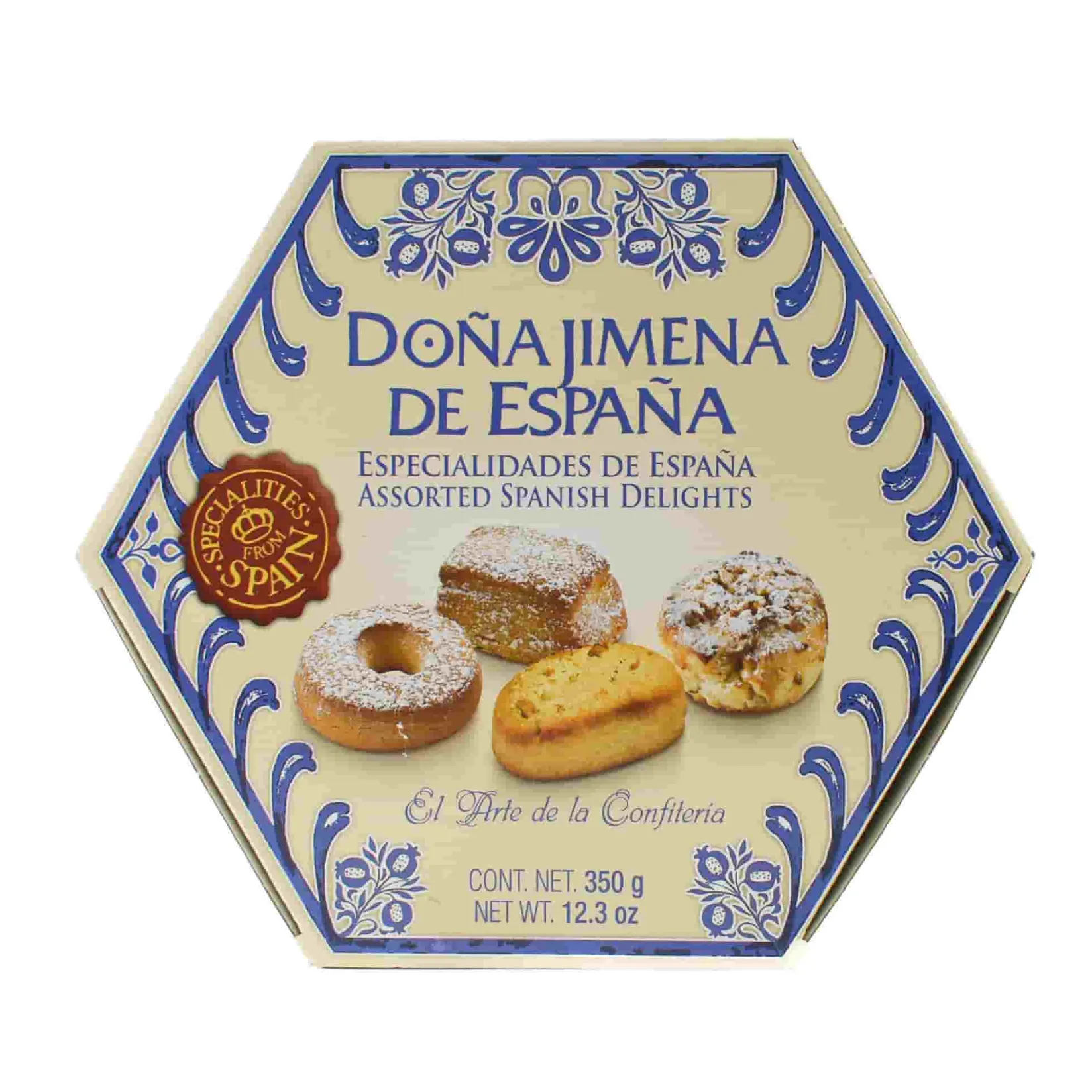 Spanish Biscuit & Pastry Selection, 350g Ingredients Brands|Spanish Ingredients