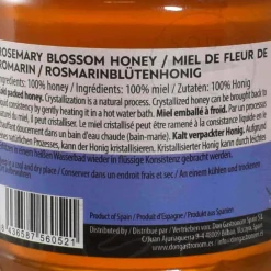 Best Spanish Rosemary Honey, 250g Ingredients Brands|Spanish Ingredients