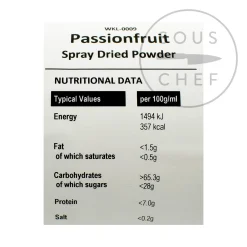 Online Spray Dried Passionfruit Powder, 200g Ingredients Brands|Baking Ingredients