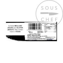 Best Squid Ink Fideo Noodles, 250g Ingredients Brands|Spanish Ingredients