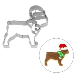 Discount Stainless Steel Christmas Mastiff Cookie Cutter, 6cm Baking Supplies & Equipment