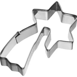 Discount Stainless Steel 3D Shooting Star Cookie Cutter, 6.5cm Baking Supplies & Equipment