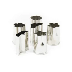 Clearance Stainless Steel Flower & Leaf Cutters Tableware Brands|Japanese Ingredients