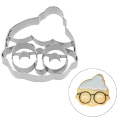 Online Stainless Steel Mrs. Claus Cookie Cutter, 5cm Baking Supplies & Equipment