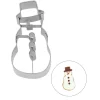 Best Stainless Steel Snowman Cookie Cutter, 8cm Baking Supplies & Equipment