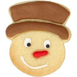 Best Stainless Steel Snowman Head Cookie Cutter, 6cm Baking Supplies & Equipment