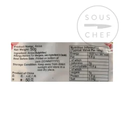 Sale Star Anise, 50g Herbs & Spices|Ingredients Brands