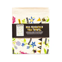 Hot Bee Friendly Tea Towel Made In The Uk|Kitchen Textiles & Clothing