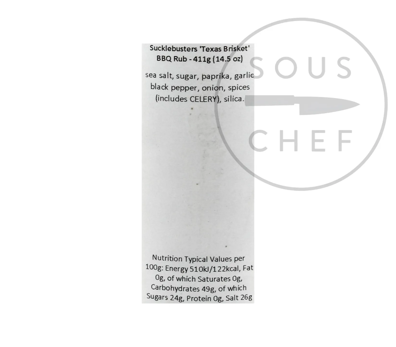 Clearance Texas Brisket BBQ Rub, 340g Ingredients Brands|American Ingredients