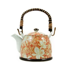 Online Suisen Red Japanese Teapot Tableware Brands|Japanese Ingredients