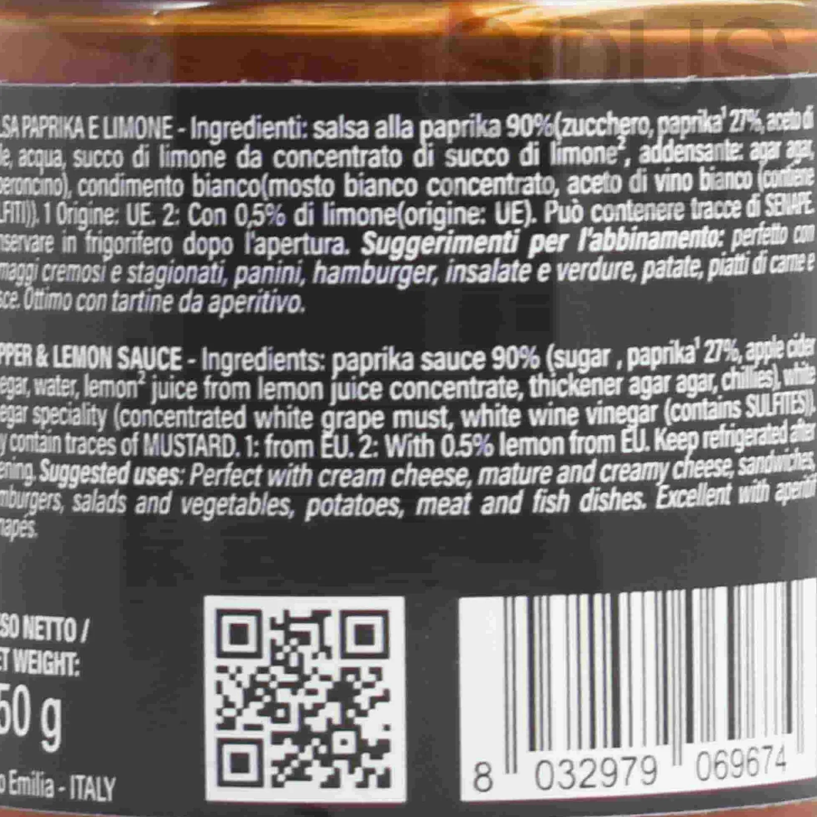 Clearance Sweet Chilli and Lemon Gourmet Spread, 150g Ingredients Brands|Jam, Honey & Spreads