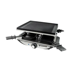 Discount Silver Geneva 4 Person Non-Stick Raclette Party Grill Pots & Pans