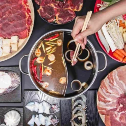 Discount Table Top Chinese Hot Pot 4.5 litres, Serve 6-8 Chinese Ingredients|Kitchen Electricals