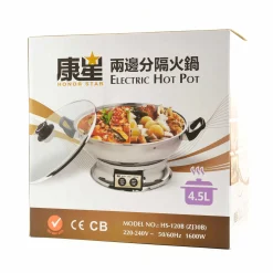 Discount Table Top Chinese Hot Pot 4.5 litres, Serve 6-8 Chinese Ingredients|Kitchen Electricals