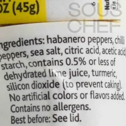 Sale Habanero Powder, 45g Ingredients Brands|Mexican Ingredients