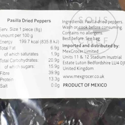 Sale Pasilla Chilli, 75g Mexican Ingredients|Herbs & Spices