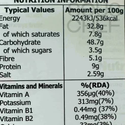 New Tempura Seaweed Spicy, 40g Ingredients Brands|Southeast Asian Ingredients