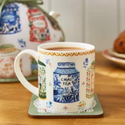 Online Tea Tins New Bone China Mug, 340ml Tableware Brands