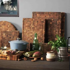 End Grain Butcher Block Carving Board, Extra Thick Kitchen Tools & Utensils|Chopping & Carving Boards