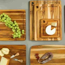 Hot Rectangle Marine Cutting Board With Juice Canal, Medium Kitchen Tools & Utensils|Chopping & Carving Boards