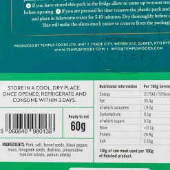 Clearance Achari Spiced Salami, 60g Ingredients Brands|Snacks