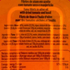 Sale Tuna Fillet with Basil & Sundried Tomato, 120g Tinned Fish & Seafood|Ingredients Brands