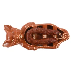 Clearance Terracotta Chorizo Pig Serving Dish, 33cm Tableware Brands