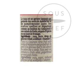 Sale Candied Yuzu Peel, 35g Ingredients Brands|Japanese Ingredients