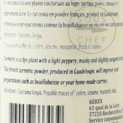 "Extra" Turmeric Powder, 40g Ingredients Brands|Herbs & Spices