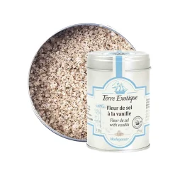 Hot Fleur de Sel with Vanilla, 110g Ingredients Brands|French Ingredients