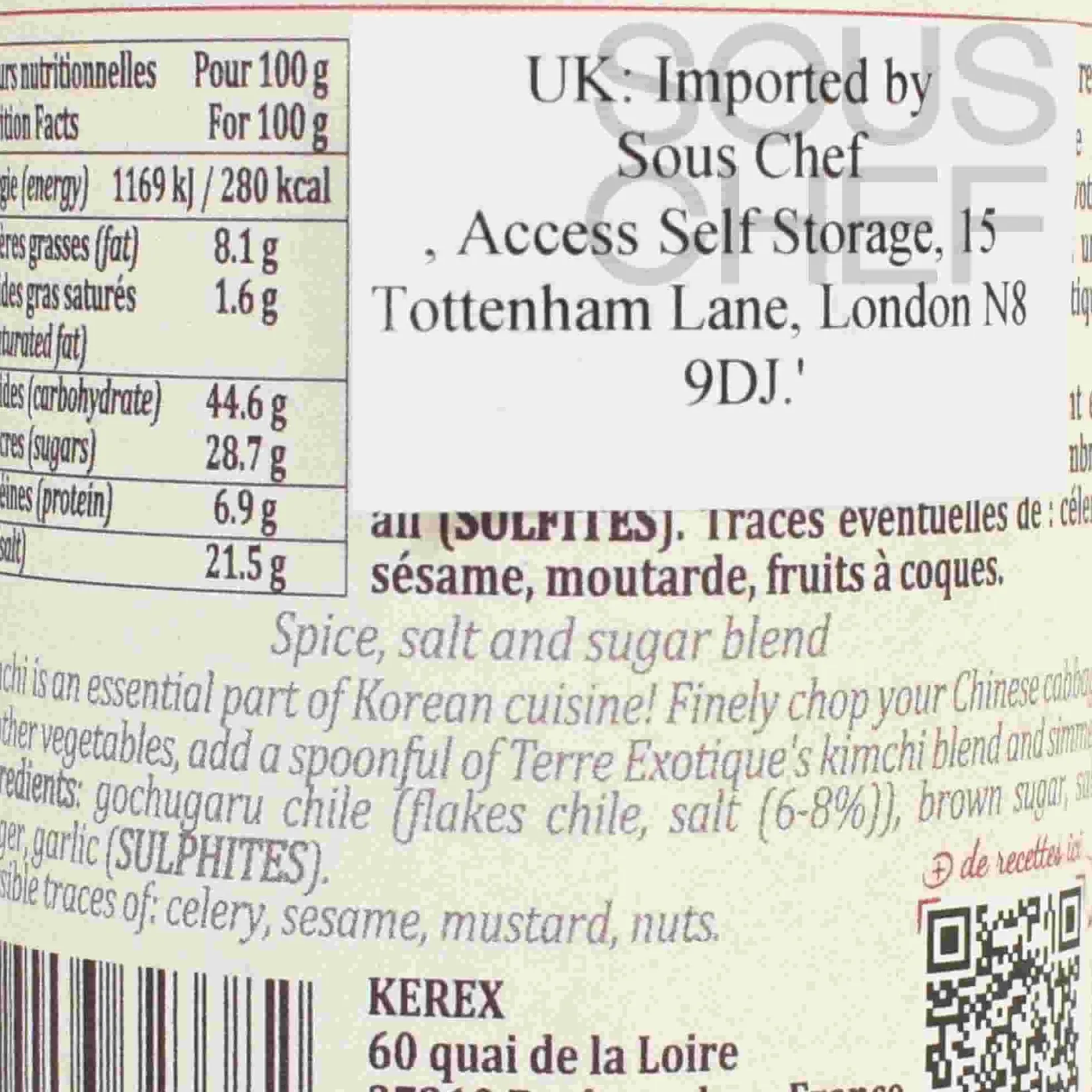 Hot Kimchi Blend, 70g Ingredients Brands|Korean Ingredients