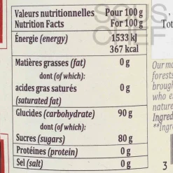 Sale Organic Pure Maple Syrup, 200ml Ingredients Brands|American Ingredients